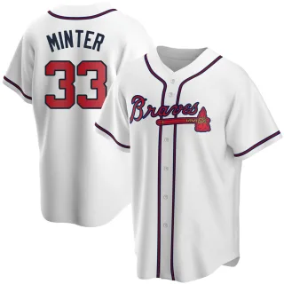  500 LEVEL A.J. Minter Long Sleeve Shirt - A.J. Minter Atlanta  Script : Sports & Outdoors