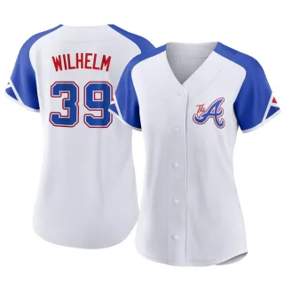 Women's Authentic White Hoyt Wilhelm Atlanta Braves 2023 City Connect Jersey