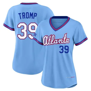 Women's Limited Blue Chadwick Tromp Atlanta Braves Powder 2026 City Connect Stadium Jersey