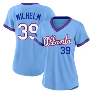 Women's Limited Blue Hoyt Wilhelm Atlanta Braves Powder 2026 City Connect Stadium Jersey