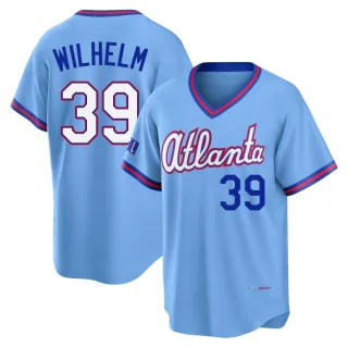 Youth Limited Blue Hoyt Wilhelm Atlanta Braves Powder 2026 City Connect Stadium Jersey