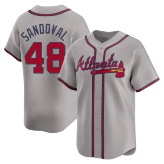 Youth Limited Gray Pablo Sandoval Atlanta Braves Away Jersey