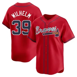 Youth Limited Red Hoyt Wilhelm Atlanta Braves Alternate Jersey