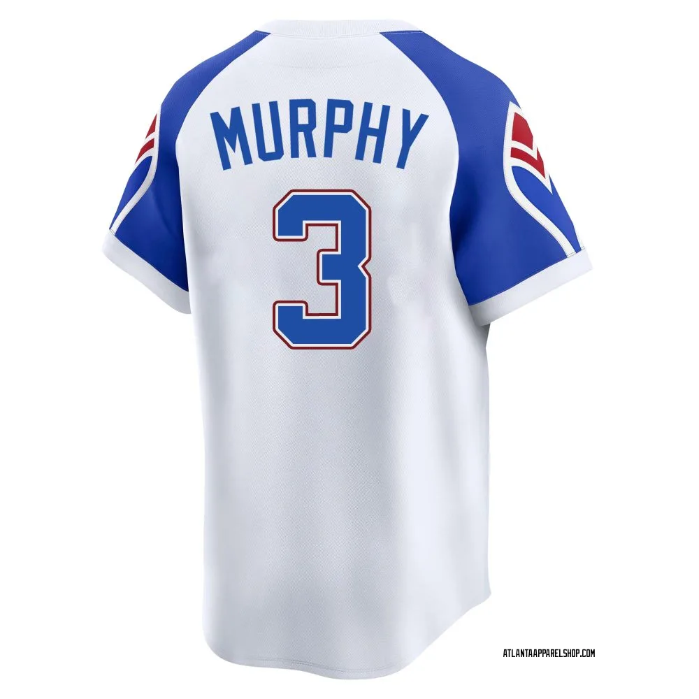 Youth Limited White Dale Murphy Atlanta Braves Throwback